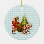 Peter the Rabbit Personalize Keramik Ornament (Hinten)