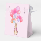 Peter the Rabbit Pink Jacket Erster Geburtstag Geschenkschachtel (Rückseite)