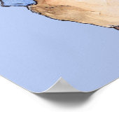 Peter the Rabbit Poster (Ecke)