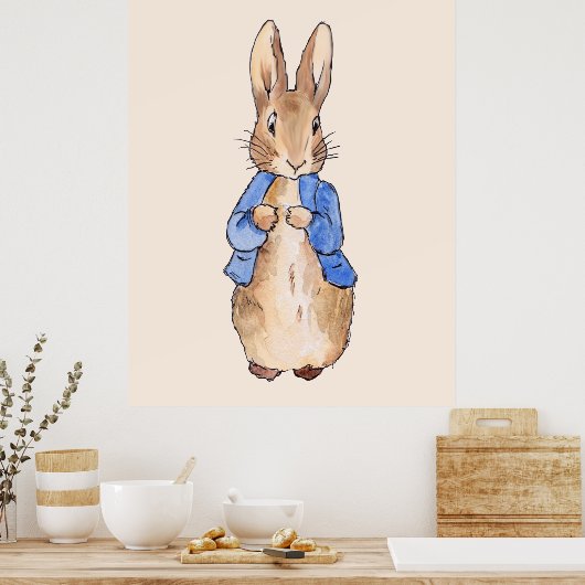 Peter the Rabbit Poster (Küche)