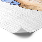 Peter the Rabbit Poster (Ecke)