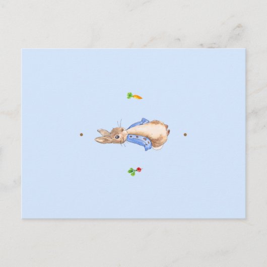 Peter the Rabbit Postkarte (Vorderseite)