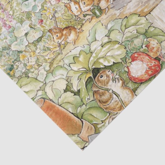 Peter the Rabbit Seidenpapier (Detail)