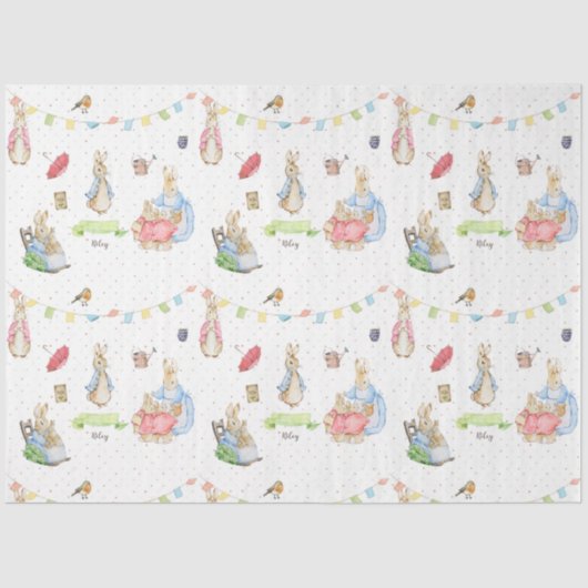 Peter the Rabbit Seidenpapier (Vorderseite)