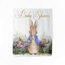 Peter the Rabbit seine Gartendusche Hintergrund