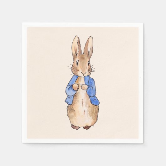Peter the Rabbit Serviette (Vorderseite)