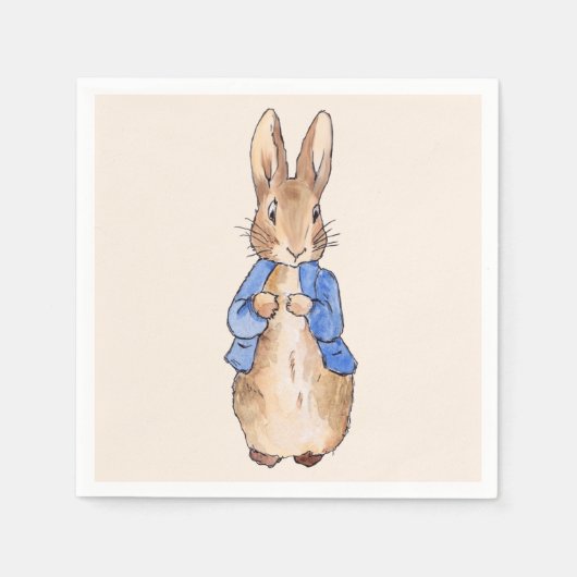 Peter the Rabbit Serviette (Vorderseite)