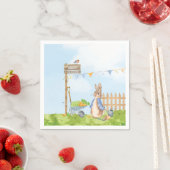 Peter the Rabbit Serviette (Beispiel)