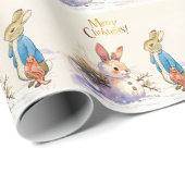 Peter the Rabbit & Snow Bunny Magic Geschenkpapier (Rolleneckpunkt)