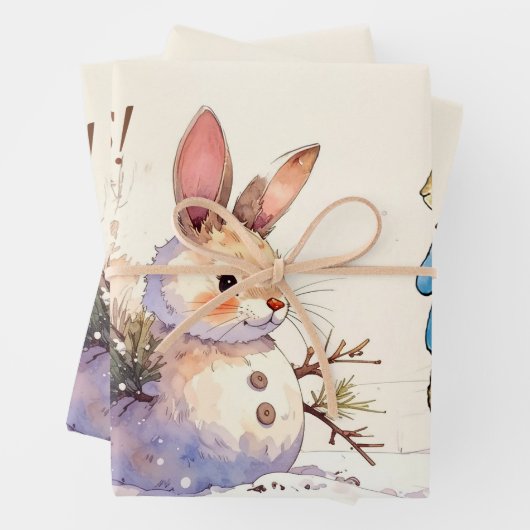 Peter the Rabbit & Snow Bunny Magic Geschenkpapier Set (Beispiel)