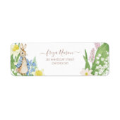 Peter the Rabbit Spring Blooms Blue Baby Dusche (Vorne)