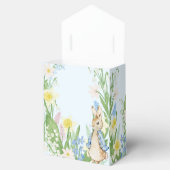 Peter the Rabbit Spring Blooms Blue Baby Dusche Geschenkschachtel (Geöffnet)