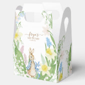 Peter the Rabbit Spring Blooms Blue Baby Dusche Geschenkschachtel (Geöffnet)