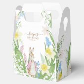Peter the Rabbit Spring Blooms Pink Baby Dusche Geschenkschachtel (Geöffnet)