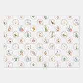 Peter the Rabbit Storybook Animals Beatrix BIG Geschenkpapier Set (Vorderseite)