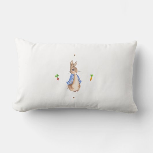 Peter the Rabbit Throw Pillow Lendenkissen (Vorderseite)