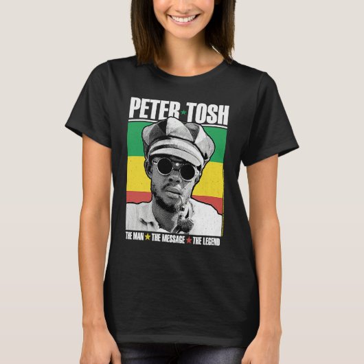 Peter Tosh Sun Glasses T-Shirt (Vorderseite)