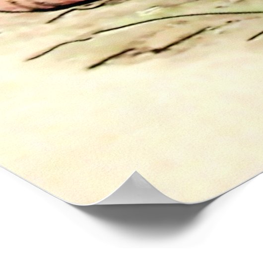 Peter und Benjamin Gather Onions von Beatrix Potte Poster (Ecke)