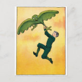 Peter und der Balloon Bird "The Gnome King of Oz" Postkarte (Vorderseite)