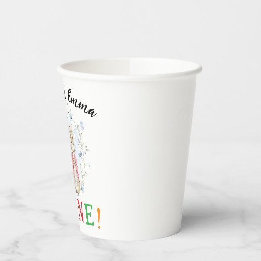 Peter und Flopsy drehen einen Papiercup Pappbecher (Links)