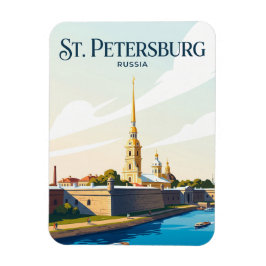 Peter-und-Paul-Festung Russland Magnet