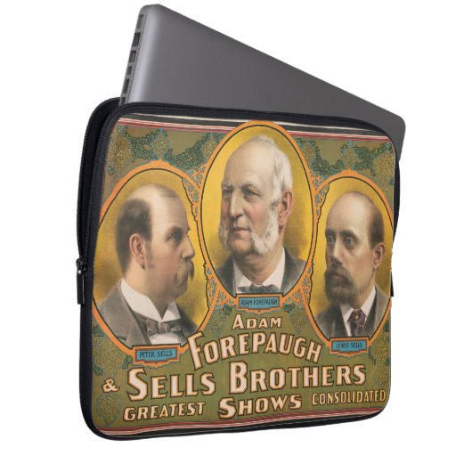 Peter verkauft, Adam Forepaugh und Lewis verkauft Laptopschutzhülle (Vorne Rechts)