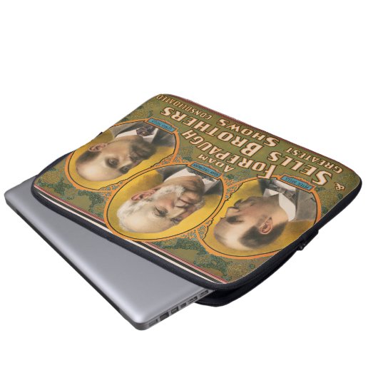 Peter verkauft, Adam Forepaugh und Lewis verkauft Laptopschutzhülle (Vorne Knopf)