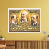 Peter verkauft, Adam Forepaugh und Lewis verkauft Leinwanddruck (Insitu (Wohnzimmer))