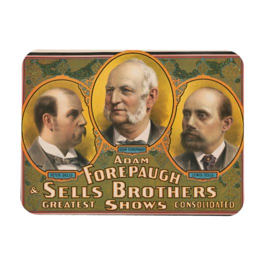 Peter verkauft, Adam Forepaugh und Lewis verkauft Magnet (Horizontal)