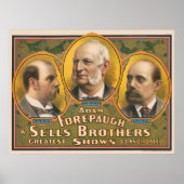 Peter verkauft, Adam Forepaugh und Lewis verkauft Poster (Vorne)