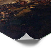 Peter von Hess - Die Schlacht von Borodino Poster (Ecke)