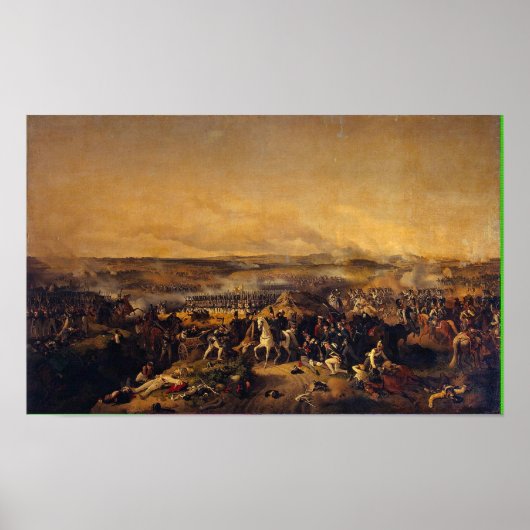 Peter von Hess - Die Schlacht von Borodino Poster (Vorne)