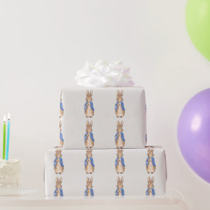 Peter vor grauem Leinenhintergrund  Geschenkpapier