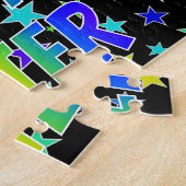 "PETER" Vorname, Spaß "GLÜCKLICHER GEBURTSTAG" Puzzle (Seite)