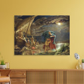 Peter Walks on Water, 1806 Leinwanddruck (Insitu (Wohnzimmer))