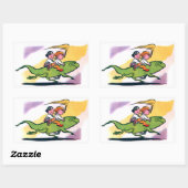 Peter Wheat's Lizard Ride Stickers (7 Formen) (Blatt)