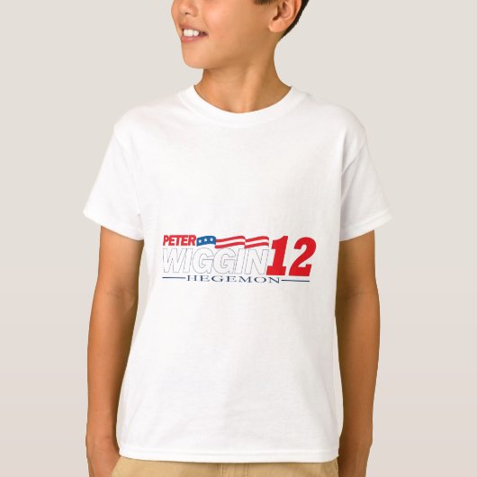 Peter Wiggin für Hegemon T-Shirt (Vorderseite)