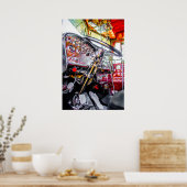 Peterbilt 359 dash poster (Küche)