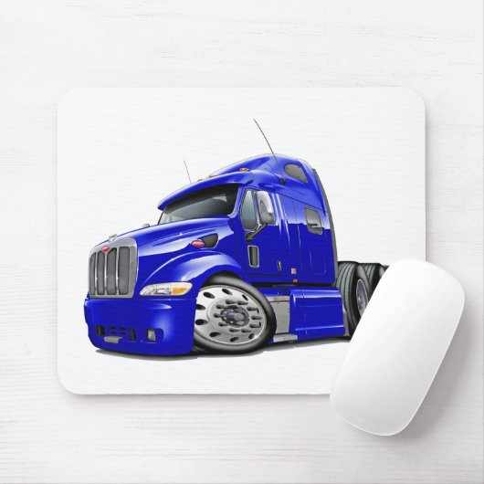Peterbilt Blau-LKW Mousepad (Mit Mouse)