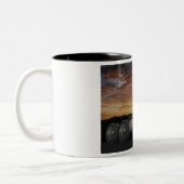 Peterbilt Cabover zwei Ton-Kaffee-Tasse Zweifarbige Tasse (Links)
