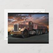 Peterbilt "Duel Truck" Postkarte (Vorne/Hinten)