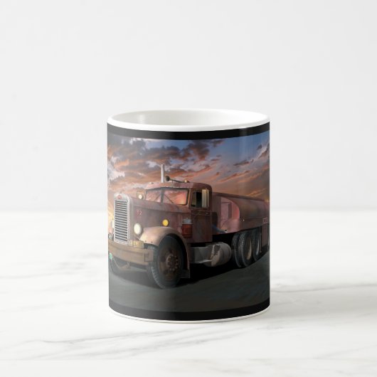Peterbilt "Duell-LKW-" Kaffee-Tasse Kaffeetasse (Mittel)