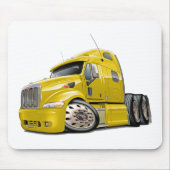 Peterbilt gelber LKW Mousepad (Vorne)