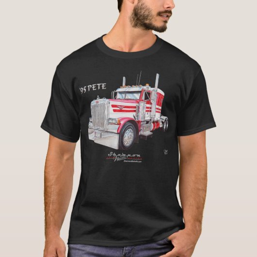 Peterbilt halb LKW T-Shirt (Vorderseite)