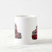 Peterbilt kastanienbrauner LKW Kaffeetasse (Mittel)