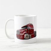 Peterbilt kastanienbrauner LKW Kaffeetasse (Links)