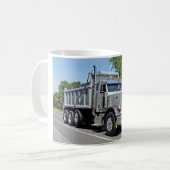 Peterbilt Kipper-Tasse Kaffeetasse (Vorderseite Links)