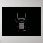 Peterbilt Needle Nose bearbeitet #1 Poster (Vorne)