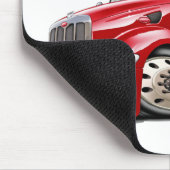 Peterbilt Rot-LKW Mousepad (Ecke)