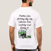 Peterbilt-T-Shirt T-Shirt (Rückseite)